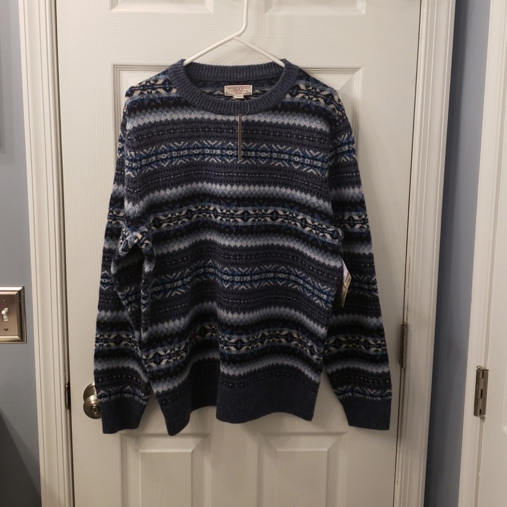 JCrew - Wallace and Barnes crewneck sweater